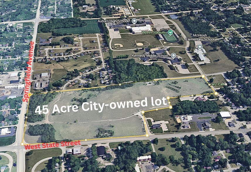 Primary Photo Of West State St @ Springfield Avenue, Rockford Land For Sale
