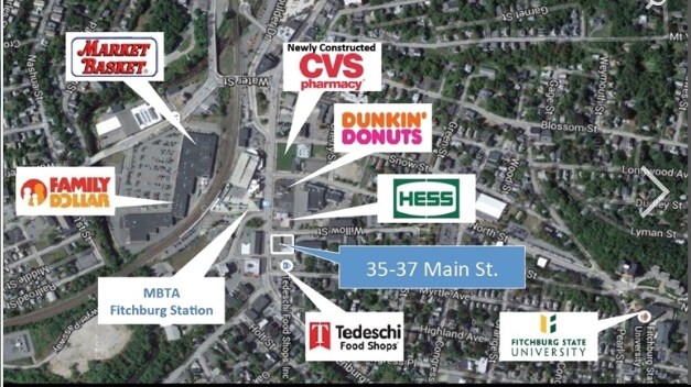 More Photos Of 35 Main St, Fitchburg Storefront Retail Office For Lease
