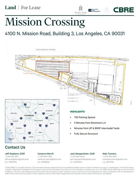 More Photos Of 4100 N Mission Rd, Los Angeles Land For Lease