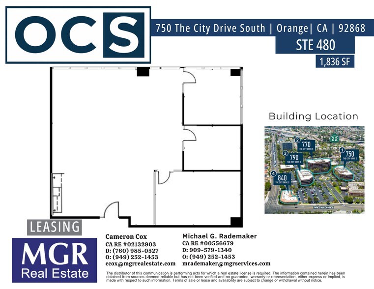 More Photos Of 770 The City Dr S, Orange Unknown For Lease