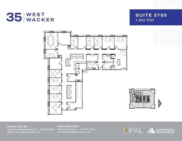 More Photos Of 35 W Wacker Dr, Chicago Office For Lease