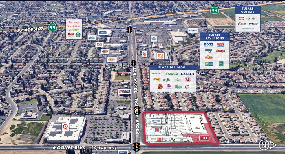 Primary Photo Of Prosperity @ Mooney Boulevard, Tulare Land For Sale
