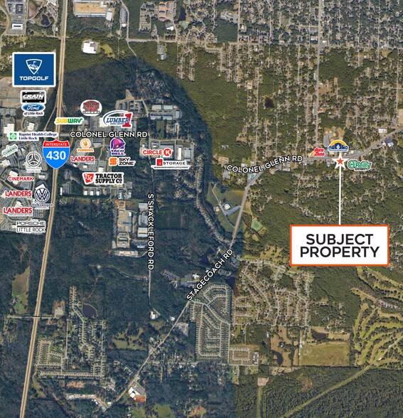 More Photos Of 8623 Colonel Glenn Rd, Little Rock Industrial For Lease