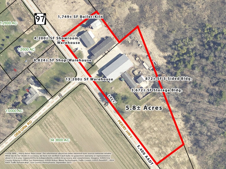 More Photos Of 9711 Perry Hwy, Waterford Warehouse For Sale