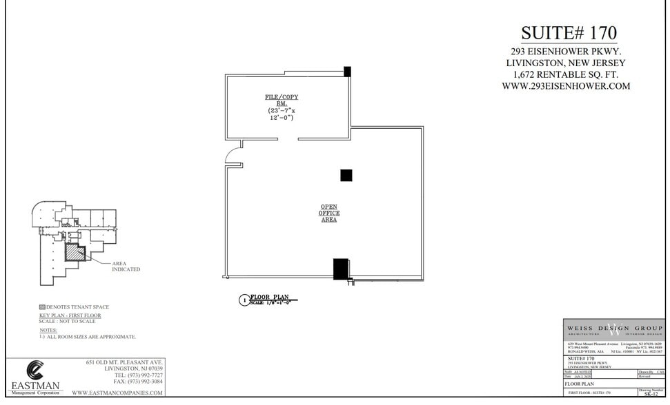 More Photos Of 293 Eisenhower Pky, Livingston Office For Lease