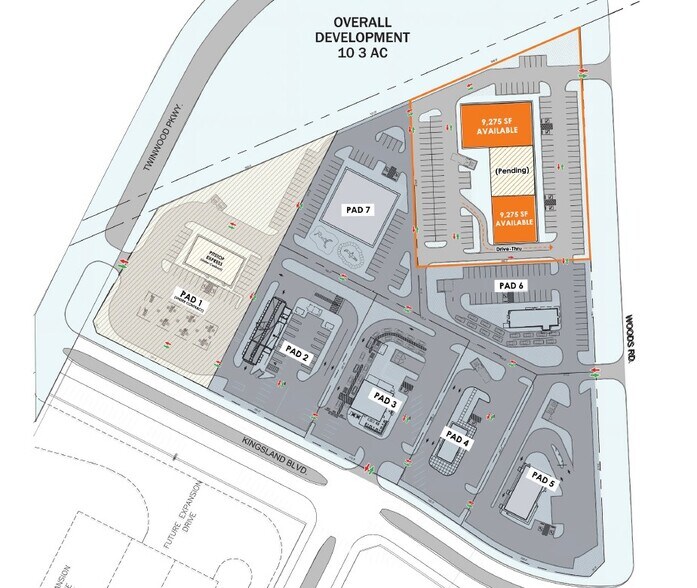 Primary Photo Of NEC N. Twinwood Parkway @Twinwood Center dr, Brookshire Land For Sale