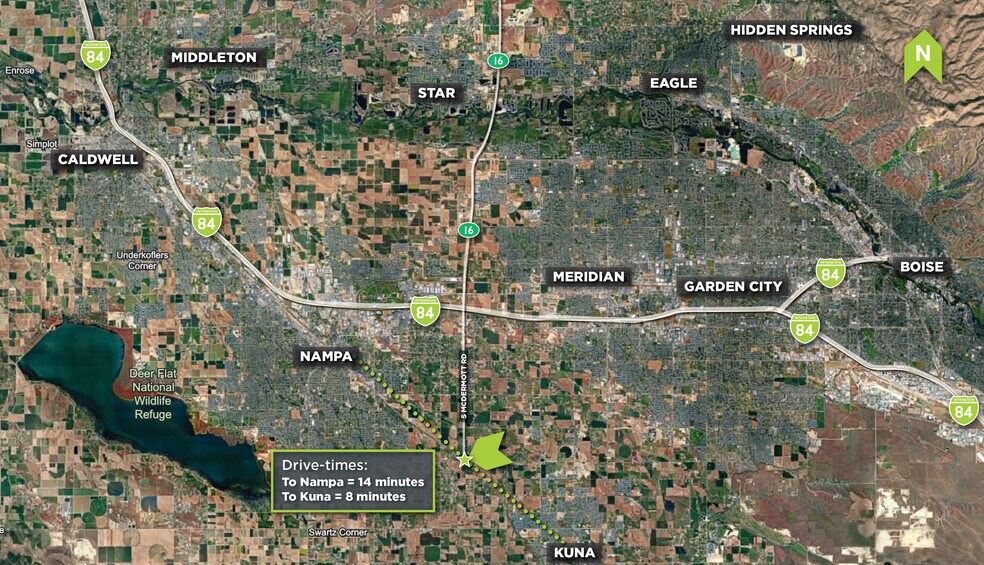 More Photos Of 8626 S McDermott Rd, Kuna Land For Sale