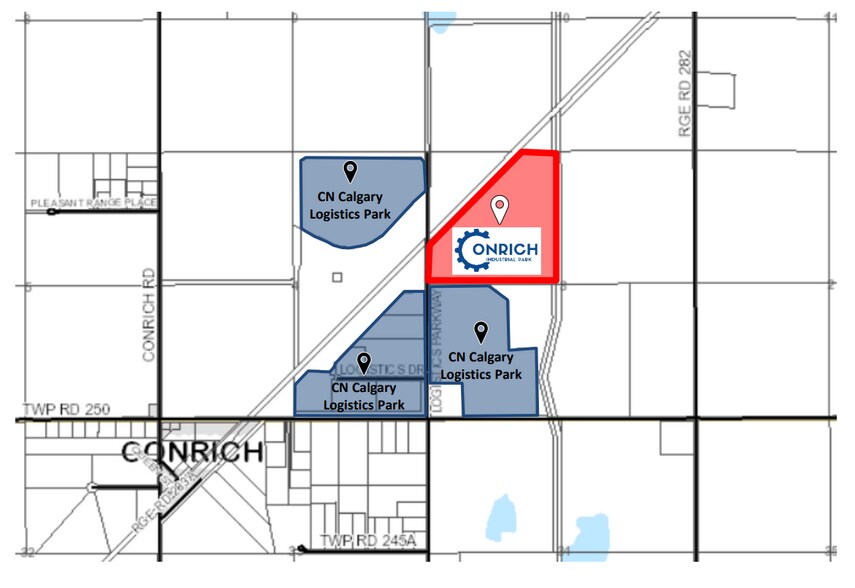 Primary Photo Of Conrich Industrial Pk, Calgary Land For Sale
