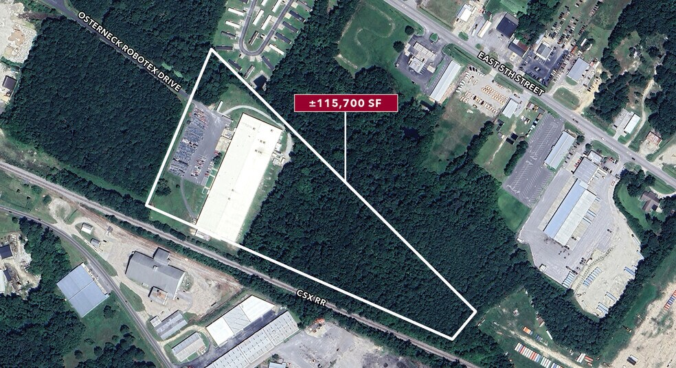 Primary Photo Of 299 Osterneck Robetex Dr, Lumberton Warehouse For Sale