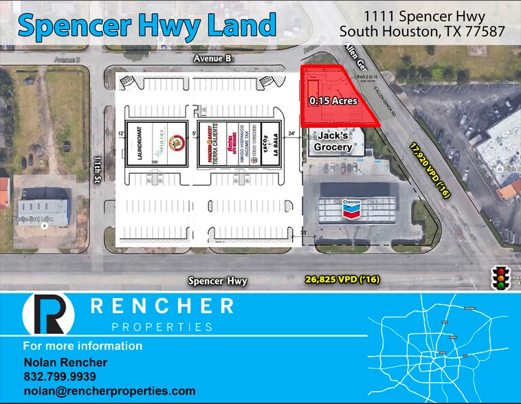 Primary Photo Of 1111 Spencer Hwy, South Houston Land For Sale