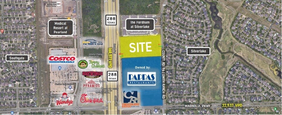 Primary Photo Of Highway 288, Pearland Land For Sale