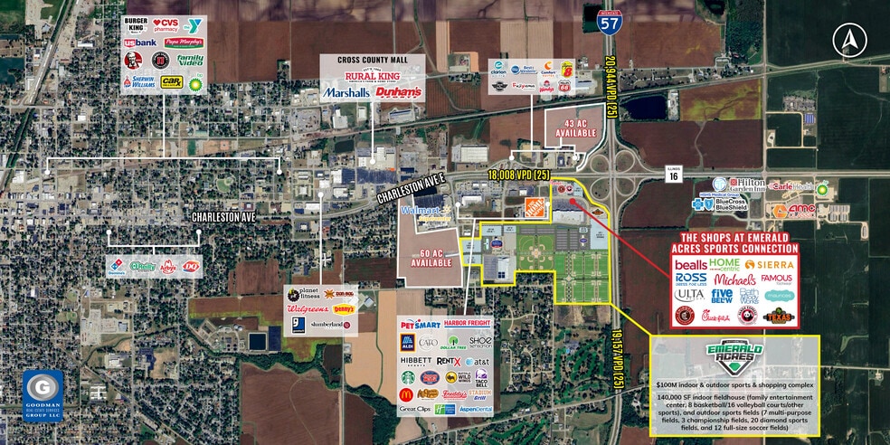 More Photos Of I-57 & Charleston Ave E, Mattoon Land For Lease
