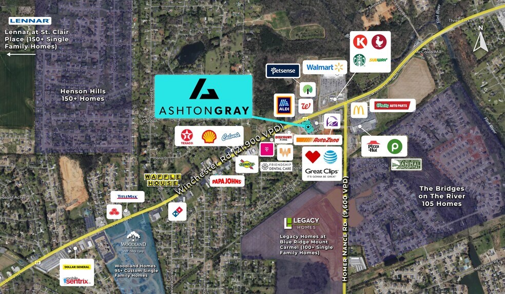 More Photos Of 2094 Winchester Rd NE, Huntsville General Retail For Lease