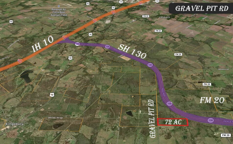 More Photos Of Gravel Pit @ Kingsbury Rd, Seguin Land For Sale