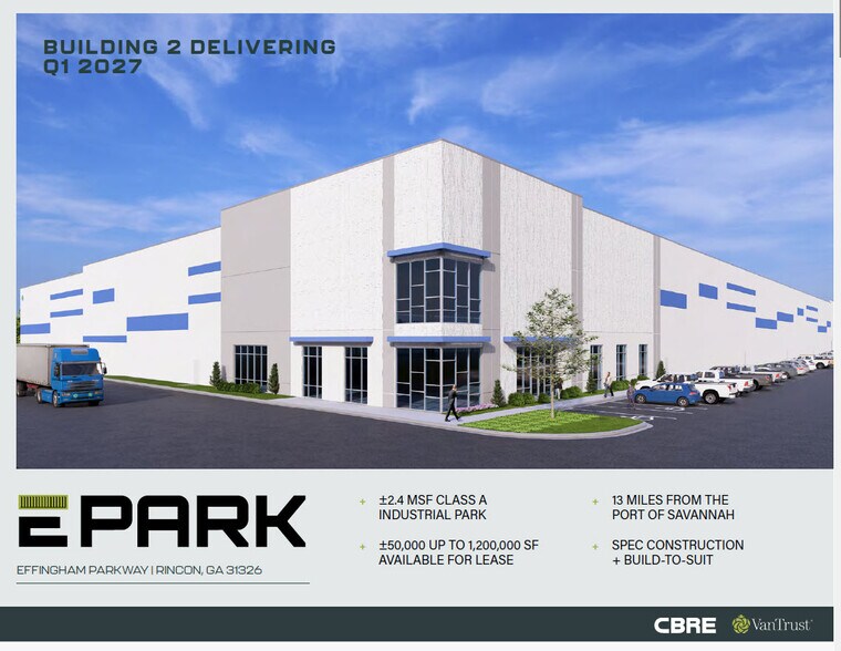 Primary Photo Of Effingham Pky, Rincon Unknown For Lease