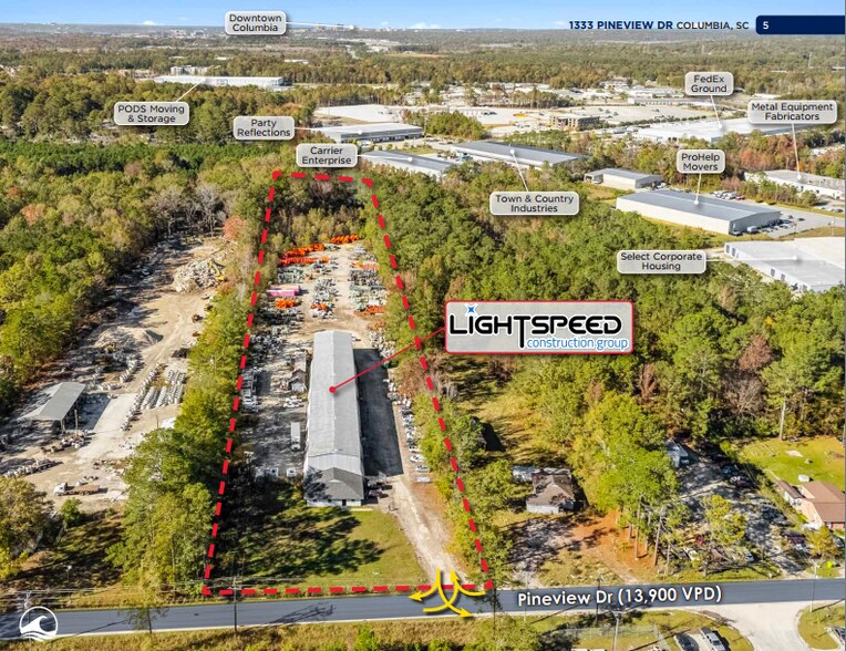 More Photos Of 1333 Pineview Dr, Columbia Warehouse For Sale