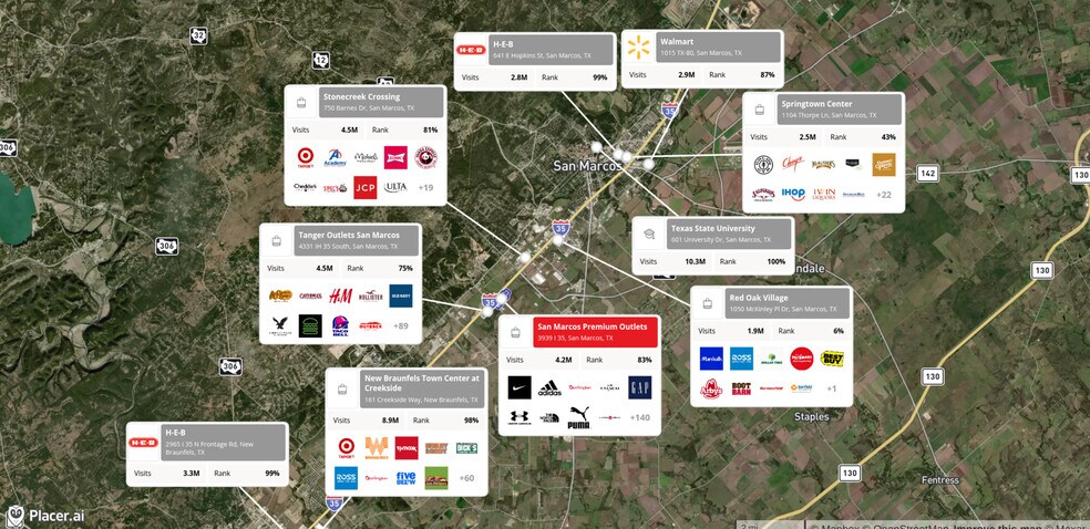 More Photos Of 3939 S Interstate 35 S, San Marcos Unknown For Lease