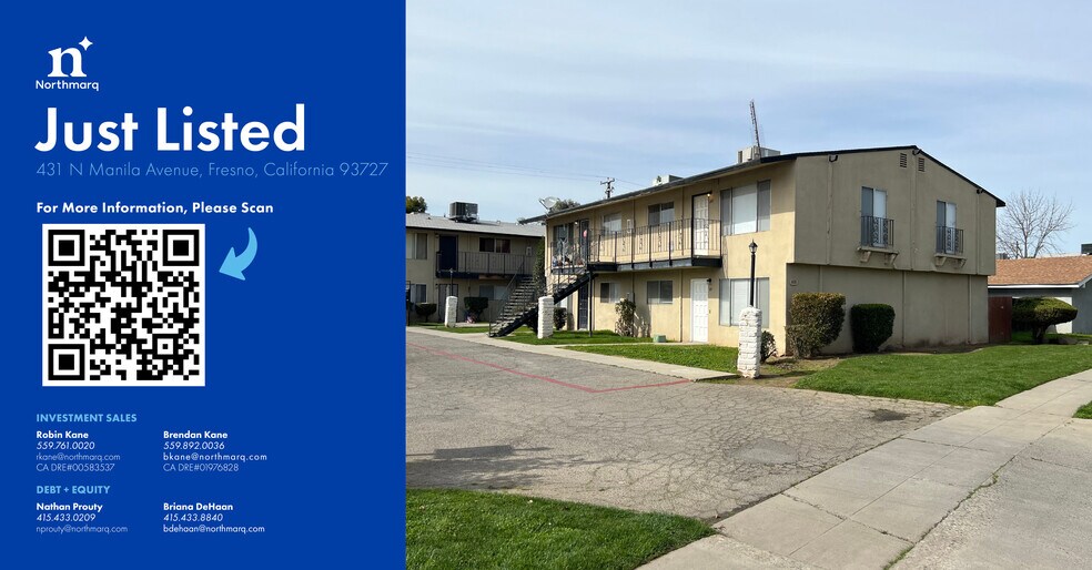Primary Photo Of 431 N Manila Ave, Fresno Apartments For Sale