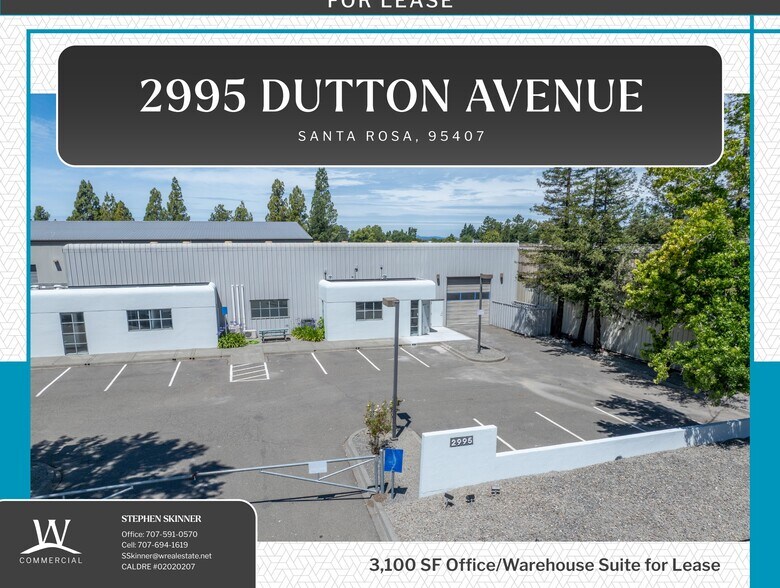More Photos Of 2995 Dutton Ave, Santa Rosa Warehouse For Lease
