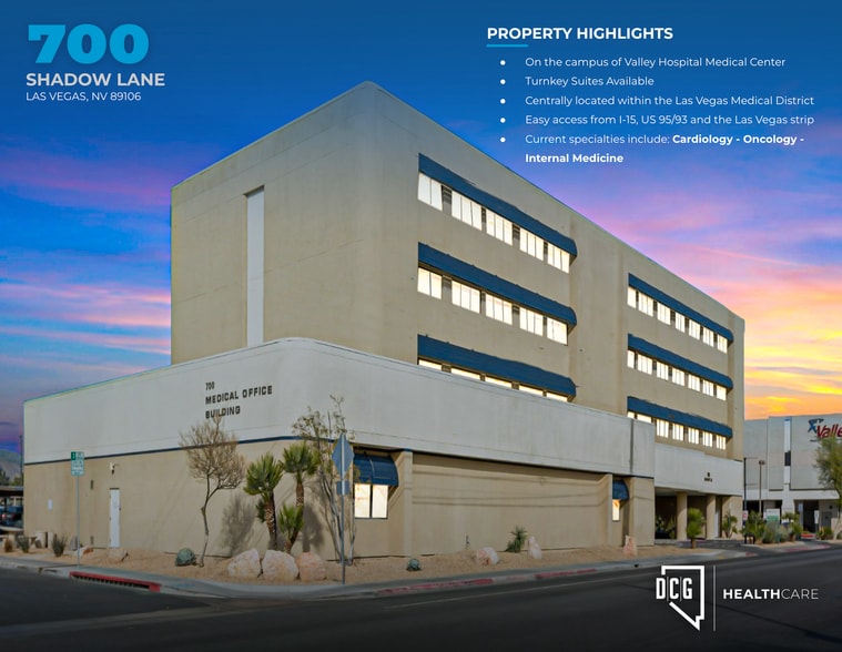 More Photos Of 700 Shadow Ln, Las Vegas Medical For Lease