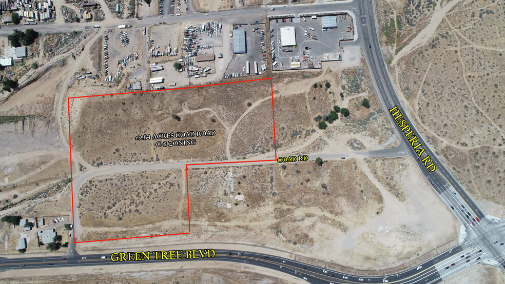 Primary Photo Of 9.84 Acres Land Green Tree Blvd, Victorville Land For Sale