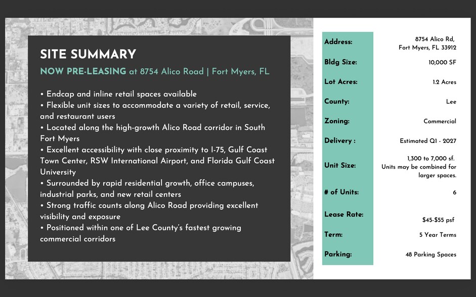 More Photos Of 8754 Alico Rd, Fort Myers General Retail For Lease