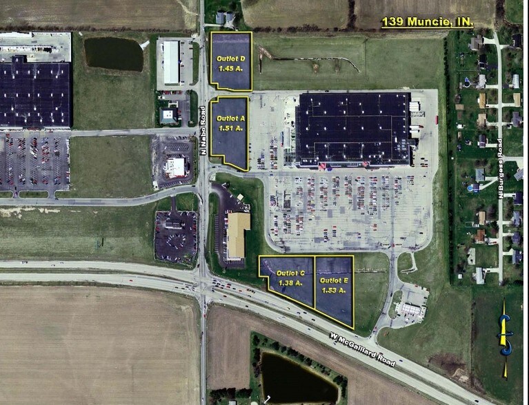 More Photos Of 6260 W McGalliard Rd, Muncie Land For Lease
