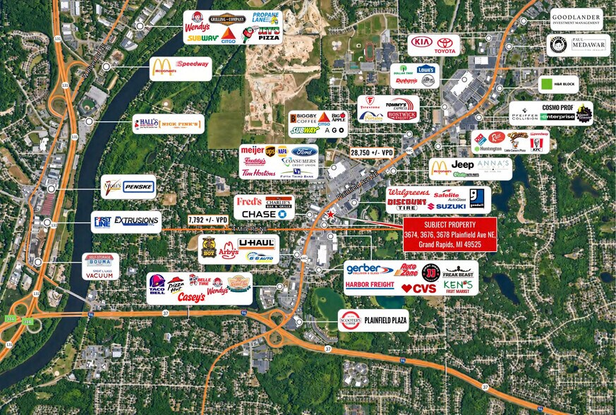 More Photos Of 3674-3678 Plainfield Ave NE, Grand Rapids Freestanding For Sale