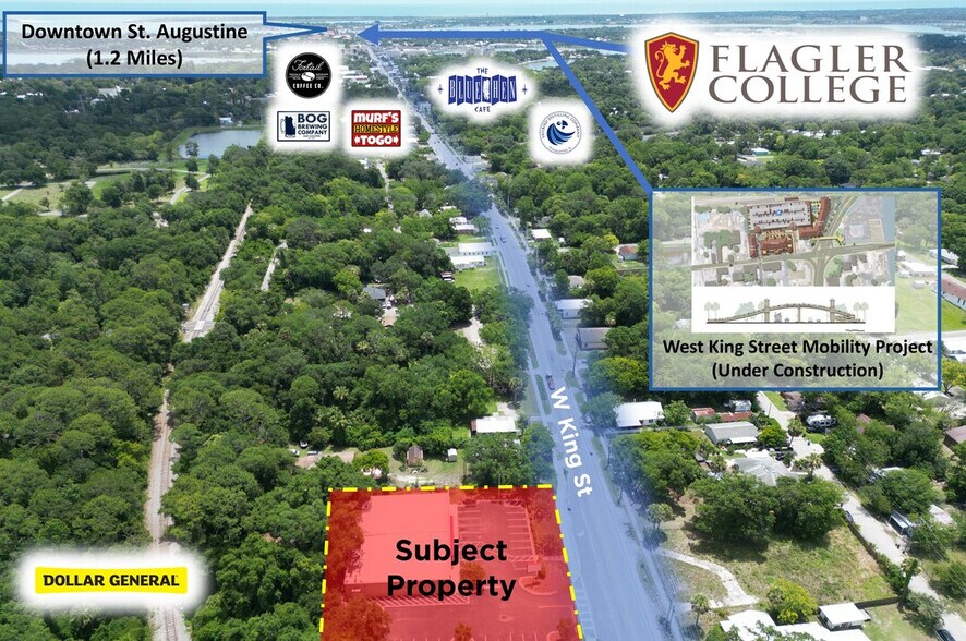 More Photos Of 840 W King St, Saint Augustine Freestanding For Lease