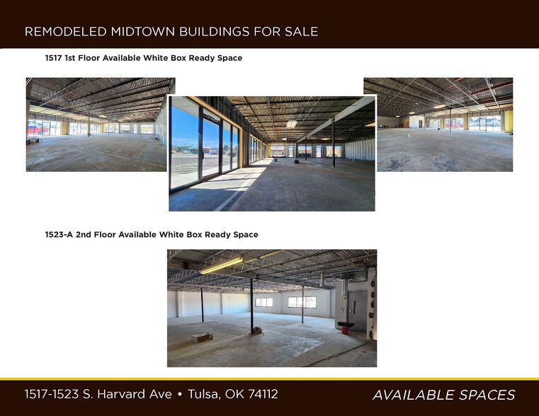 More Photos Of 1517-1523 S Harvard Ave, Tulsa Storefront Retail Office For Sale