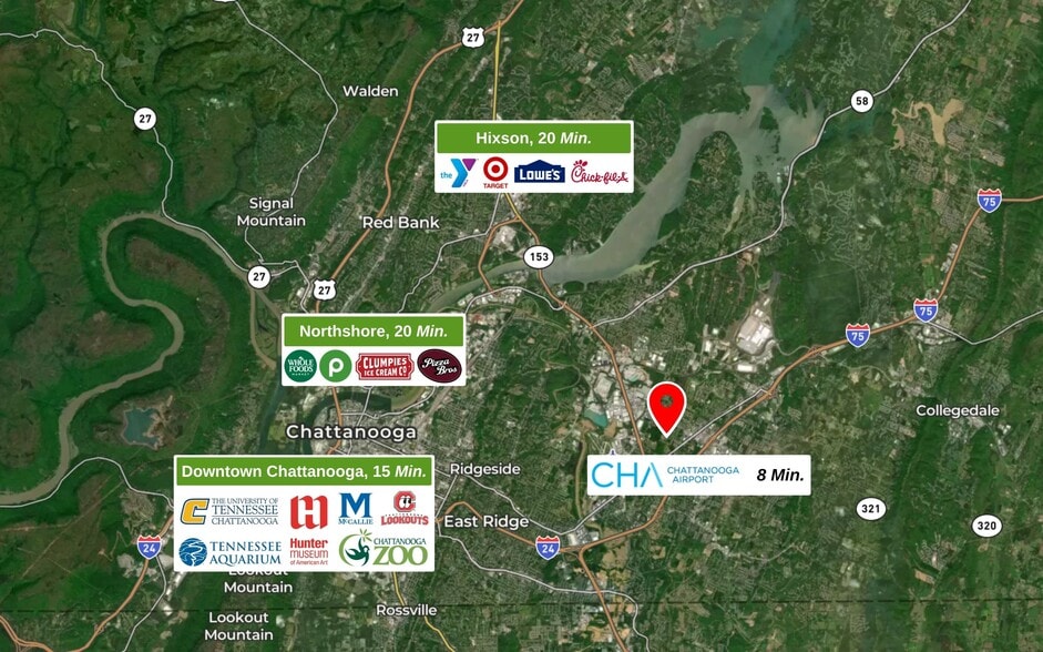 More Photos Of 6730 Standifer Gap Rd, Chattanooga Land For Sale