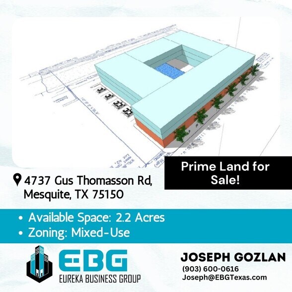 More Photos Of 4737 Gus Thomasson Rd, Mesquite Land For Sale