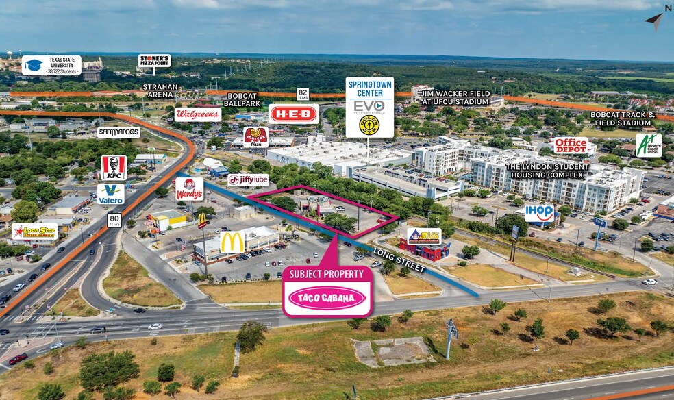 More Photos Of 135 Long St, San Marcos General Retail For Sale