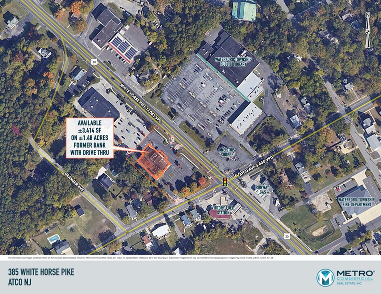 More Photos Of 385 White Horse Pike, Atco Bank For Lease
