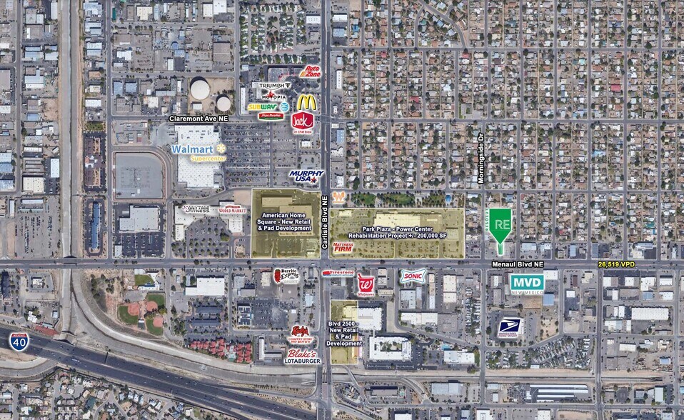 More Photos Of 4009-4011 Menaul Blvd NE, Albuquerque Freestanding For Sale