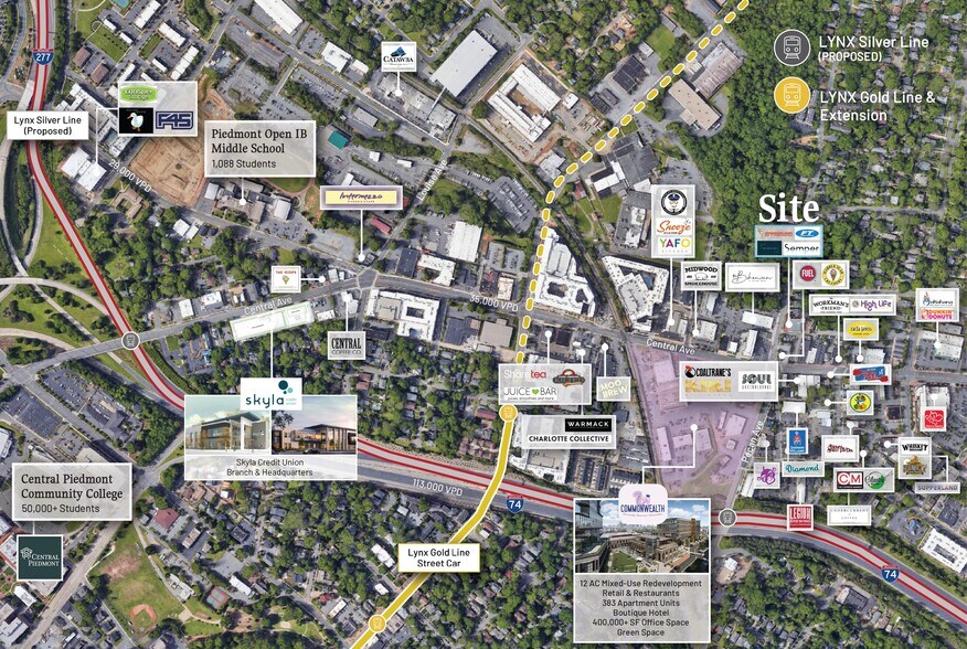 More Photos Of 1318 Pecan Ave, Charlotte Freestanding For Lease