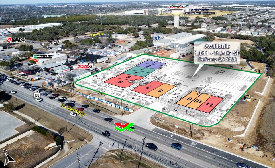 More Photos Of 1804 N Bell Blvd, Cedar Park Storefront For Lease