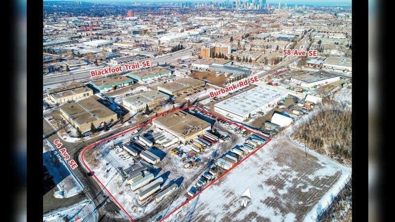 Primary Photo Of 6404 Burbank Rd SE, Calgary Distribution For Sale