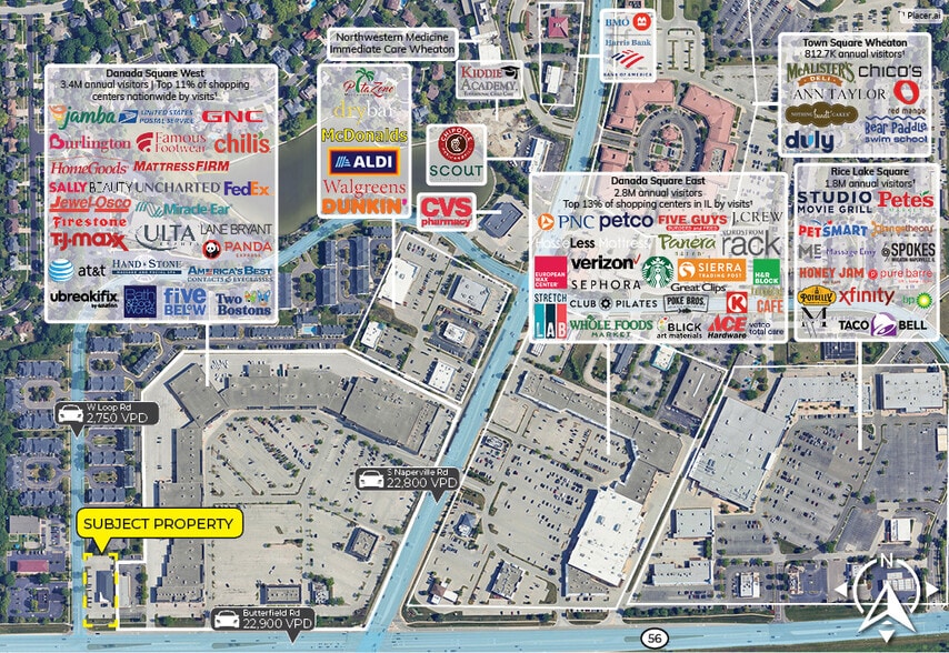 More Photos Of 290 W Loop Rd, Wheaton Storefront Retail Office For Sale