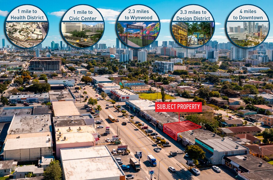 More Photos Of 1828-1854 NW 20th St, Miami Storefront Retail Office For Sale