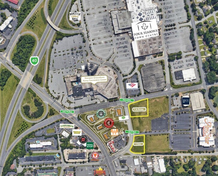 Primary Photo Of 3227 W Gate City Blvd, Greensboro Land For Lease