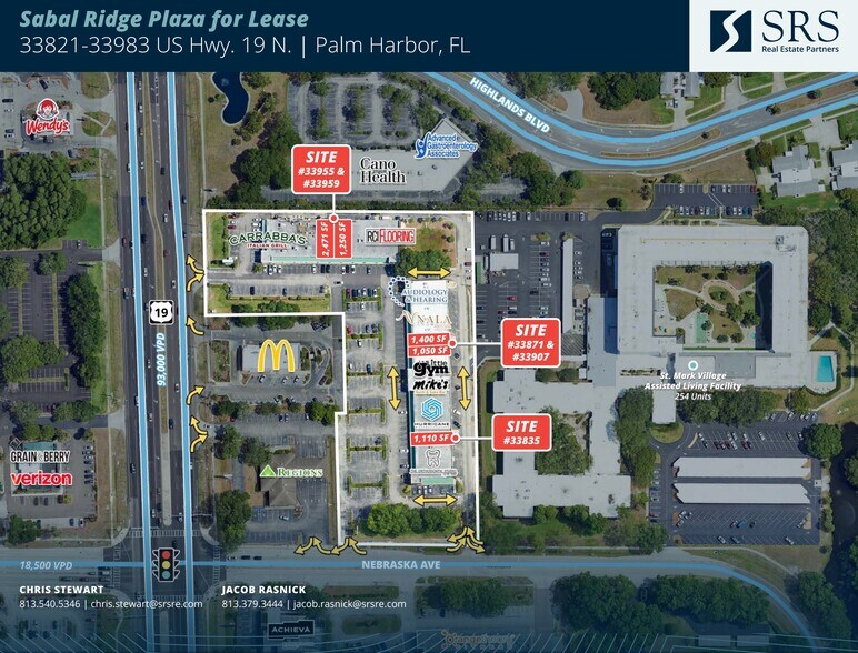 More Photos Of 33821-33983 US Highway 19 N, Palm Harbor Unknown For Lease