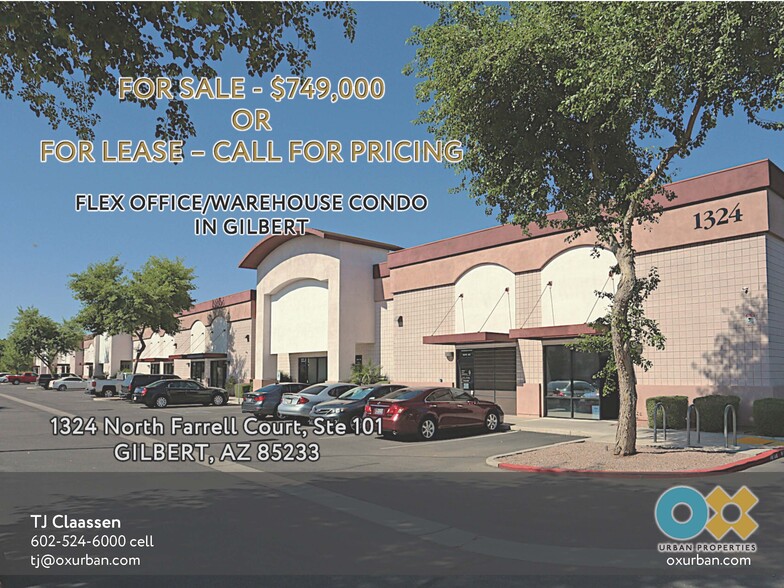 Primary Photo Of 1324 N Farrell Ct, Gilbert Warehouse For Lease