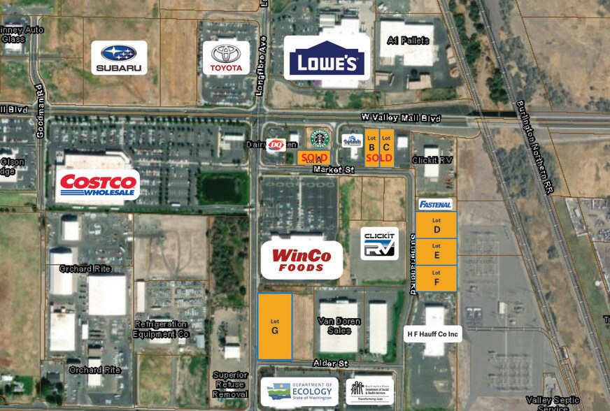 Primary Photo Of KNA Sutherland Drive, Union Gap Land For Sale