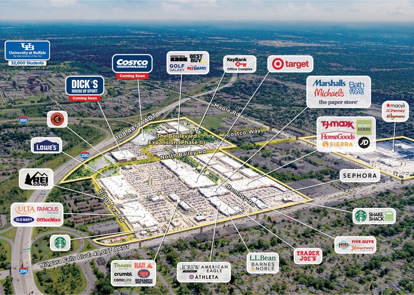 More Photos Of 1565-1641 Niagara Falls Blvd, Amherst Unknown For Lease