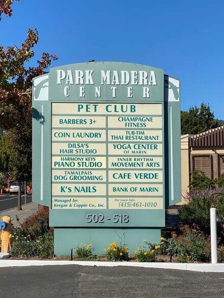More Photos Of 502-518 Tamalpais Dr, Corte Madera Unknown For Lease