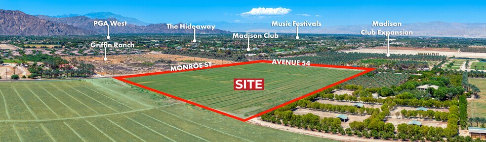 Primary Photo Of SEC Ave 54 & Monroe St, Thermal Land For Sale