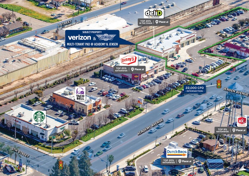 More Photos Of 602-622 Academy Ave, Sanger Freestanding For Sale