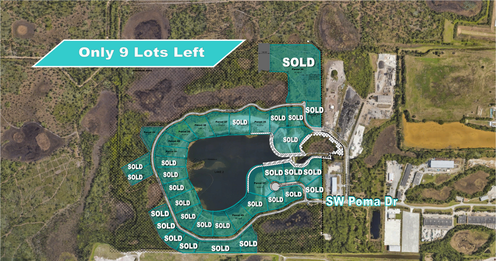 Primary Photo Of 1351 Poma dr, Palm City Land For Sale