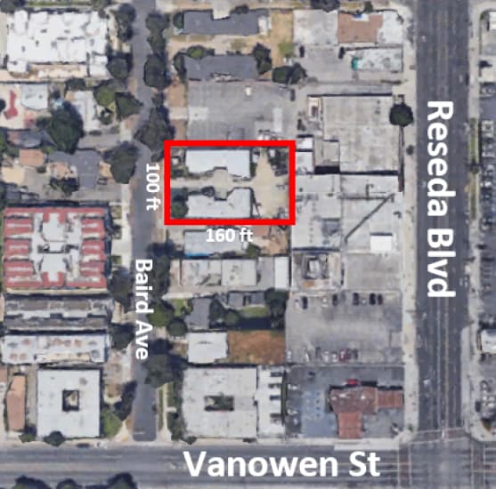More Photos Of 6834-6838 Baird Ave, Reseda Land For Sale